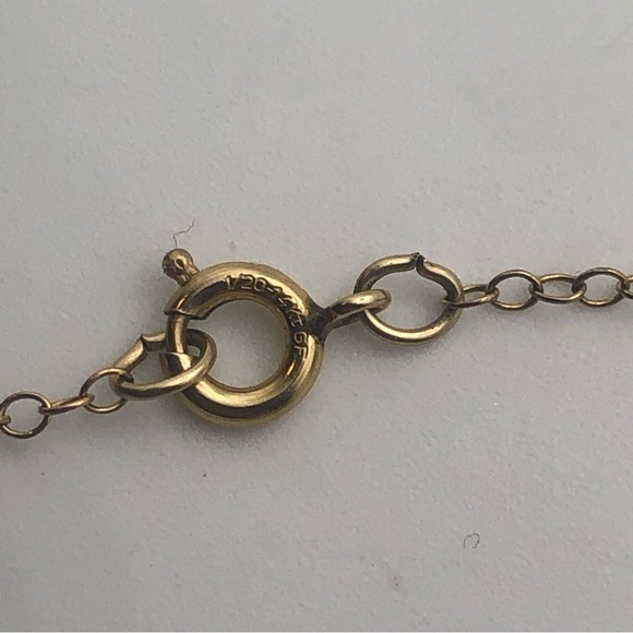 VTG Murano Millefiori Gold Tone 925 Pendant w 1/20 14k Gold Fill Chain 19” & 2” - Picture 10 of 12